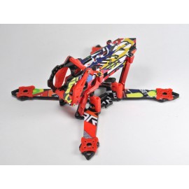 EUPHORIA 120 Racing Frame Kit (RED)