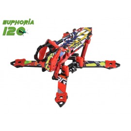 EUPHORIA 120 Racing Frame Kit (RED)
