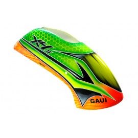 XCanopy Airbrush Fiberglass Green Lantern Canopy - GAUI X4 II