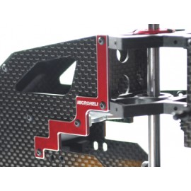 Aluminum Reinforcement Plate Frame L/R set (RED) - GAUI X3