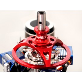 CNC Aluminum Swashplate Leveler (RED) - GOBLIN 380