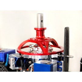 CNC Aluminum Swashplate Leveler (RED) - GOBLIN 380