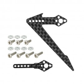 Adjustable Tail Motor Mount w/ Fin Set - GOOSKY S1