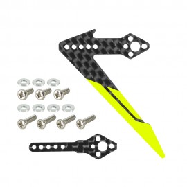 Adjustable Tail Motor Mount w/ Fin Set (YL) - GOOSKY S1