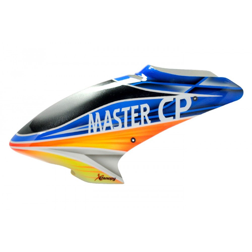 XCanopy Airbrush Fiberglass Blue Core Canopy - Master CP