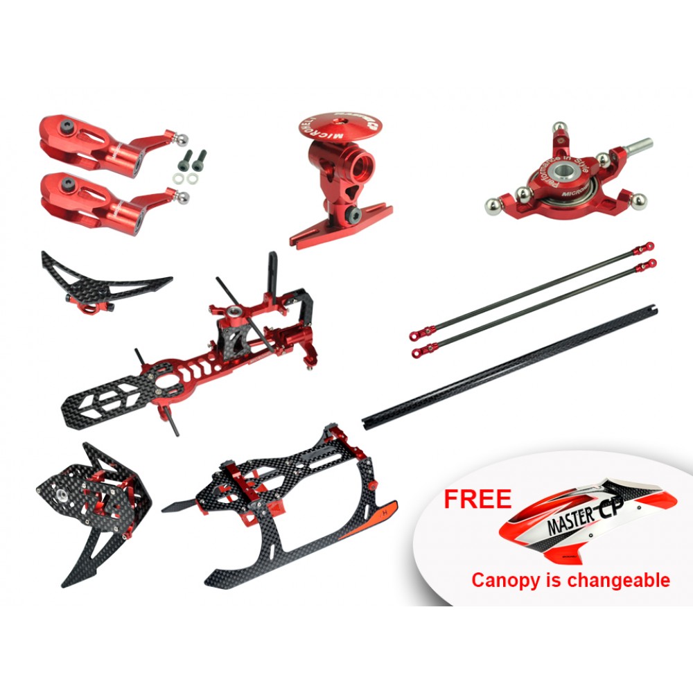 CNC Master CP Performance Package (RED) - WALKERA MASTER CP