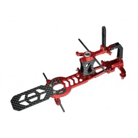 Aluminum/Carbon Fiber Main Frame (RED) - WALKERA MASTER CP