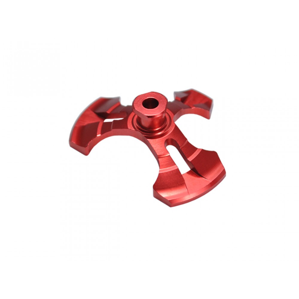 CNC Aluminum Swashplate Leveler (RED) - GENIUS CP/MINI CP/SUPER CP/V120D02S