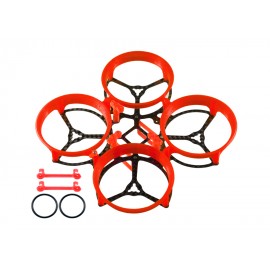 CNC Carbon Fiber W/ 3D Printing Ducted Style "D" Frame (RD) - MOBULA7 HD