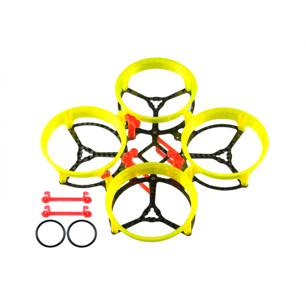 CNC Carbon Fiber W/ 3D Printing Ducted Style "D" Frame (YL) - MOBULA7 HD