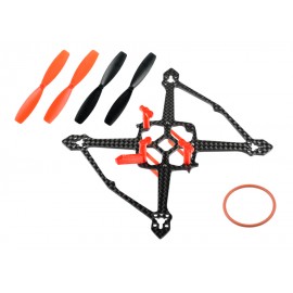 Carbon Fiber Frame With Propellers (RD) - MOBULA7 HD