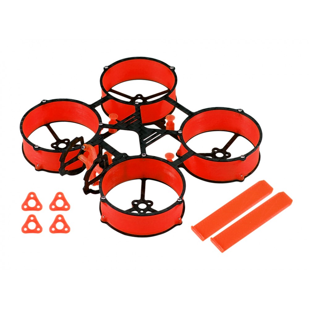 Carbon Fiber w/ 3D Printing Ducted Frame (RD) - MOBULA6