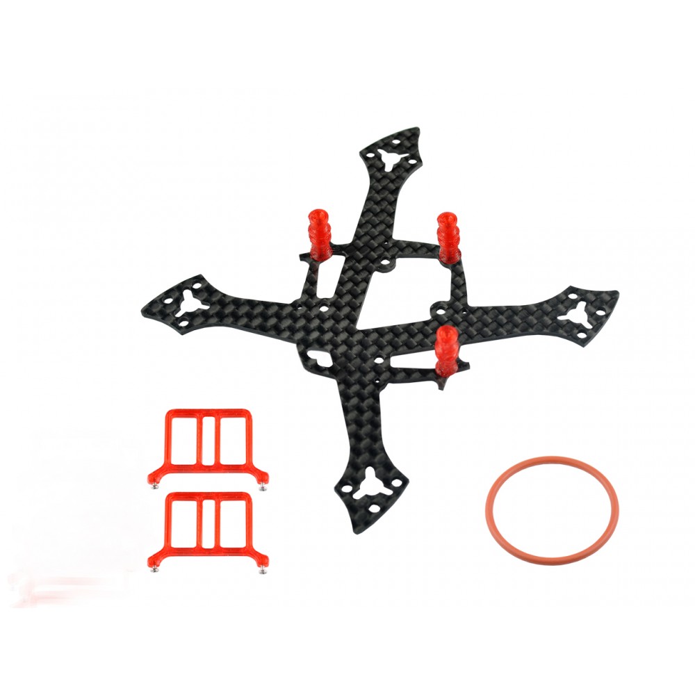 Carbon Fiber Frame Without Ducted (RED) - MOBULA7
