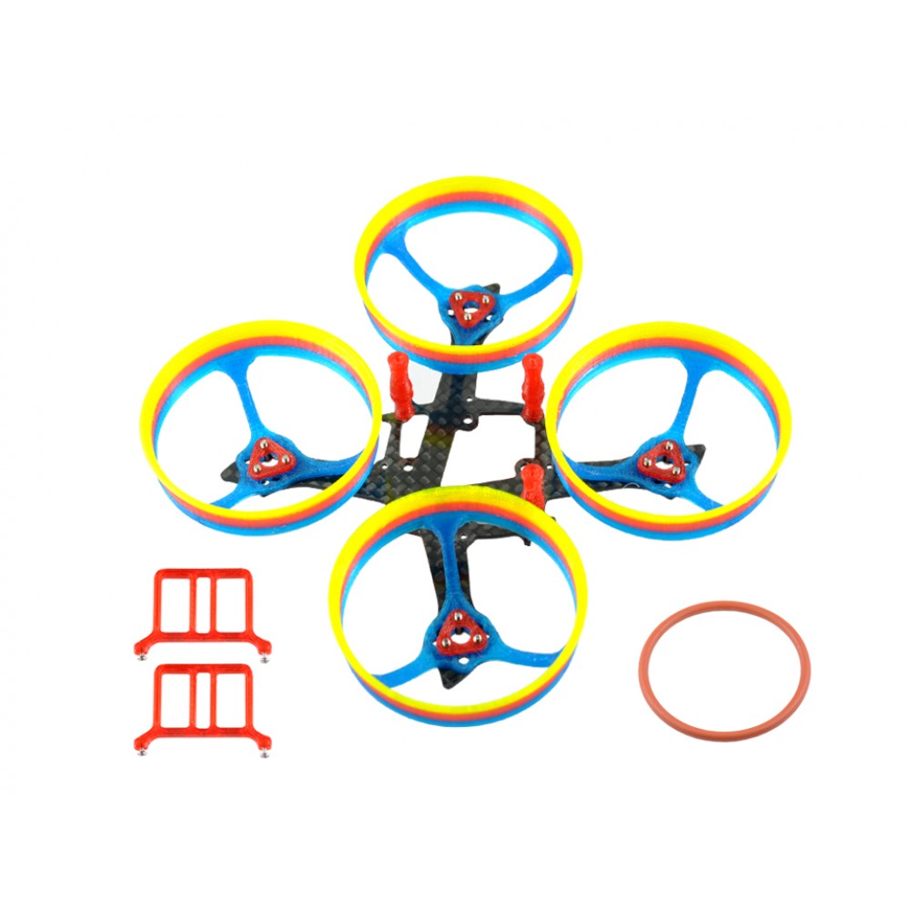 CNC Carbon Fiber w/3D Printing Ducted Frame - MOBULA7