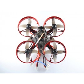 CNC Carbon Fiber w/ Aluminum Ducted Style "R" Frame (RED) - MOBULA7