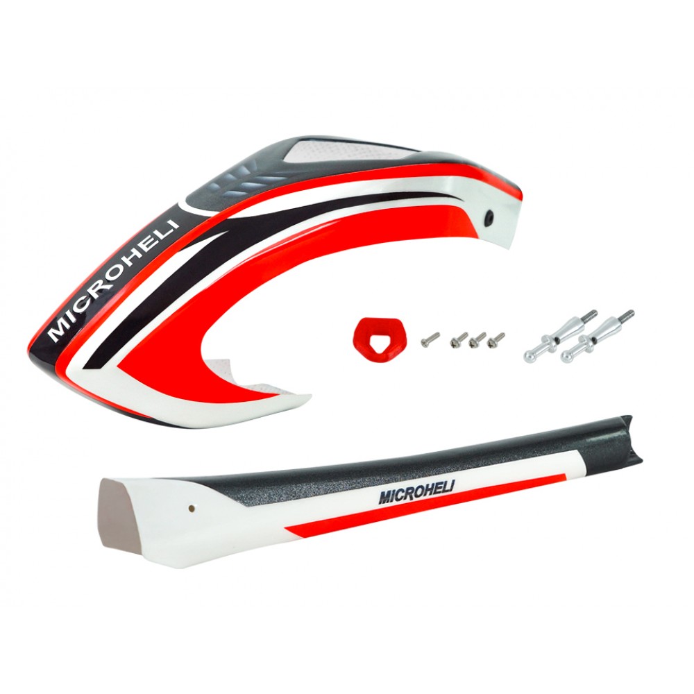 Airbrush Fiberglass Black Eye Fuselage - OMP HOBBY M1