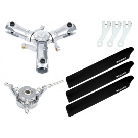 CNC Triple Carbon Plastic Blades Conversion Set - OMP HOBBY M1 / EVO