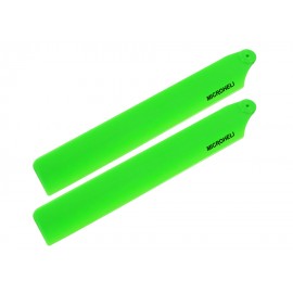 Plastic Main Blade 126mm (GREEN) - OMP HOBBY M1 / EVO / GOOSKY S1