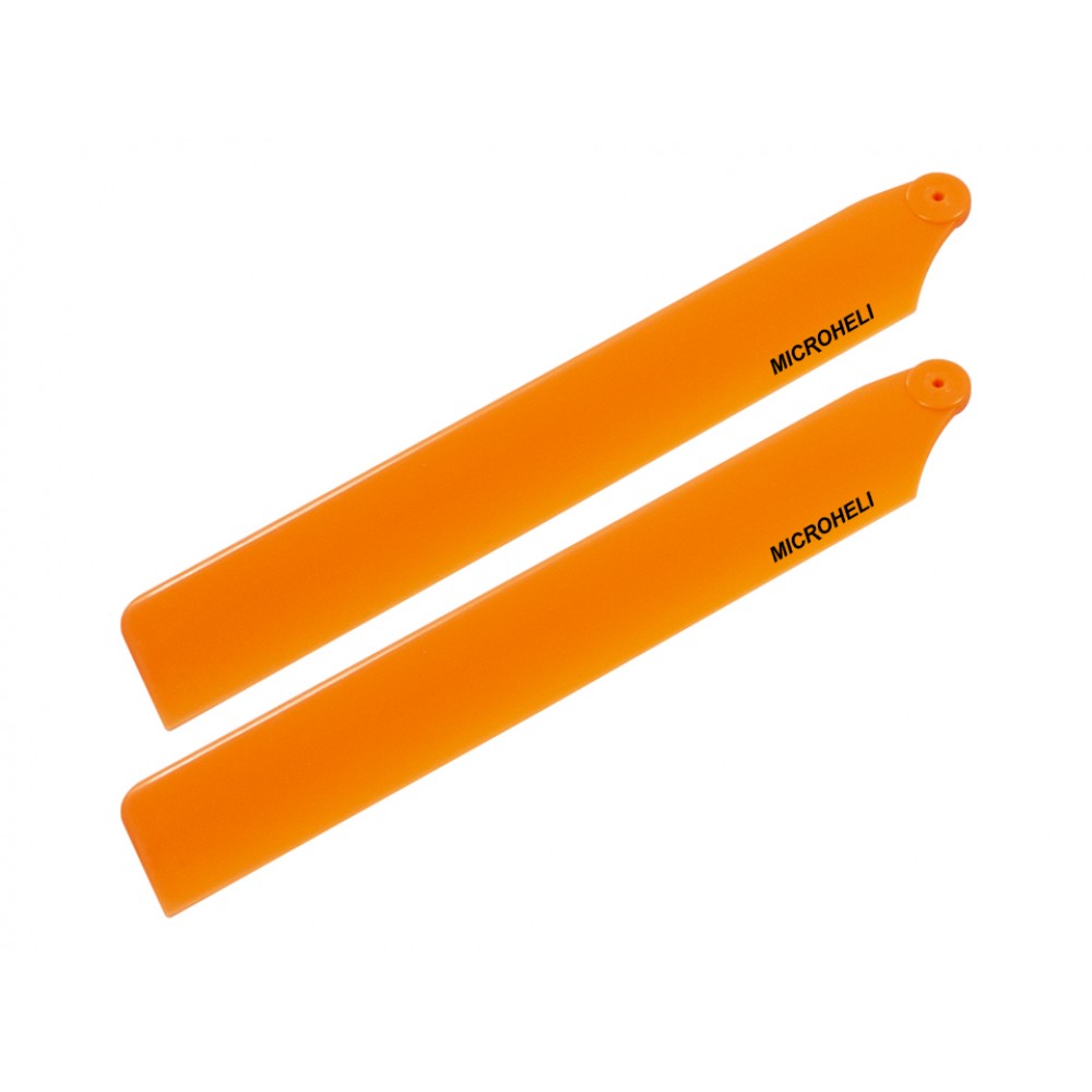 Plastic Main Blade 126mm (ORANGE) - OMP HOBBY M1 / EVO / GOOSKY S1