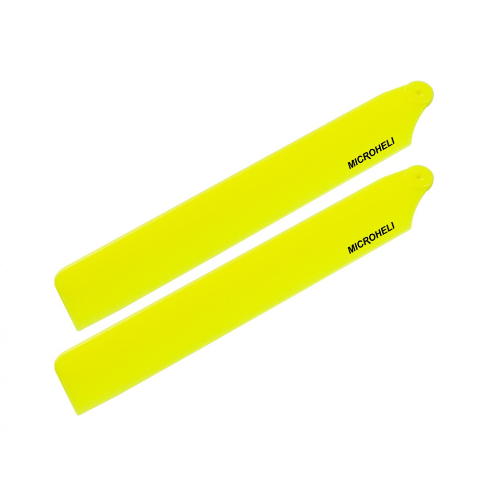 Plastic Main Blade 126mm (YELLOW) - OMP HOBBY M1 / EVO / GOOSKY S1