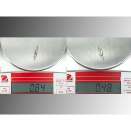 Aluminum Canopy Mount Set (GOLD) - OMP HOBBY M1 / EVO