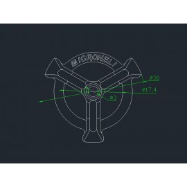 CNC Aluminum Swashplate Leveler (GOLD) - OMP M1 / EVO / GOOSKY S1 / BLADE INFUSION 120