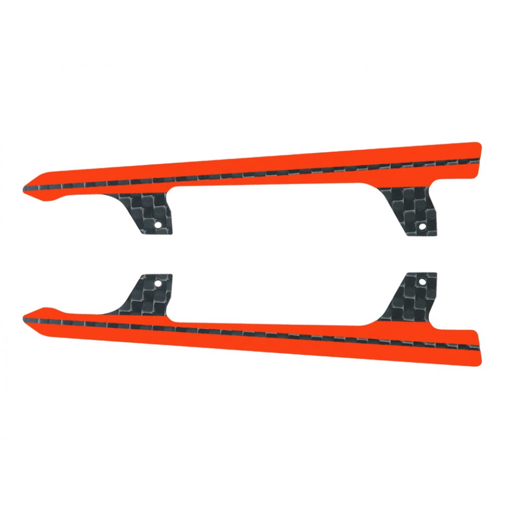 Low Profile Carbon Fiber Landing Skids "U" Style (R)(for MH Landing Gear series)