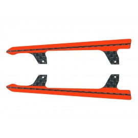 Low Profile Carbon Fiber Landing Skids "U" Style (R)(for MH Landing Gear series)