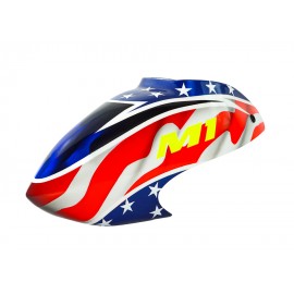 Airbrush Fiberglass USA Flag Canopy - OMP HOBBY M1 / EVO