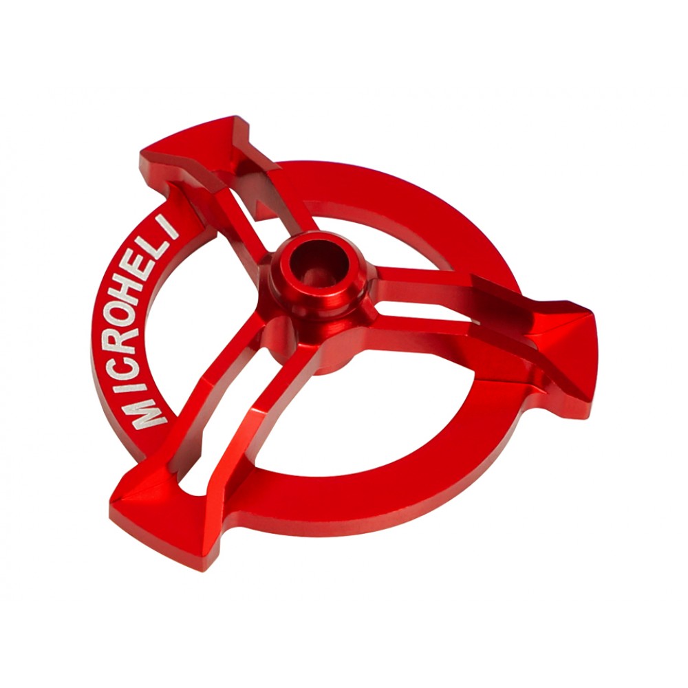 CNC Aluminum Swashplate Leveler (RED) - OMP M1 / EVO / GOOSKY S1 / BLADE INFUSION 120