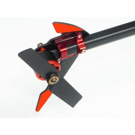 Carbon Fiber Vertical Fin (YL)(for MH-OMM1225 - OMP Hobby M1)