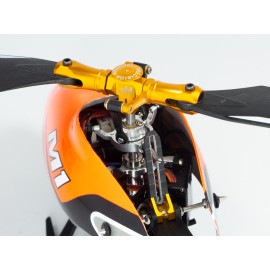 Carbon Fiber/Delrin Anti-Rotation Guide set (GOLD) - OMP Hobby M1 / EVO