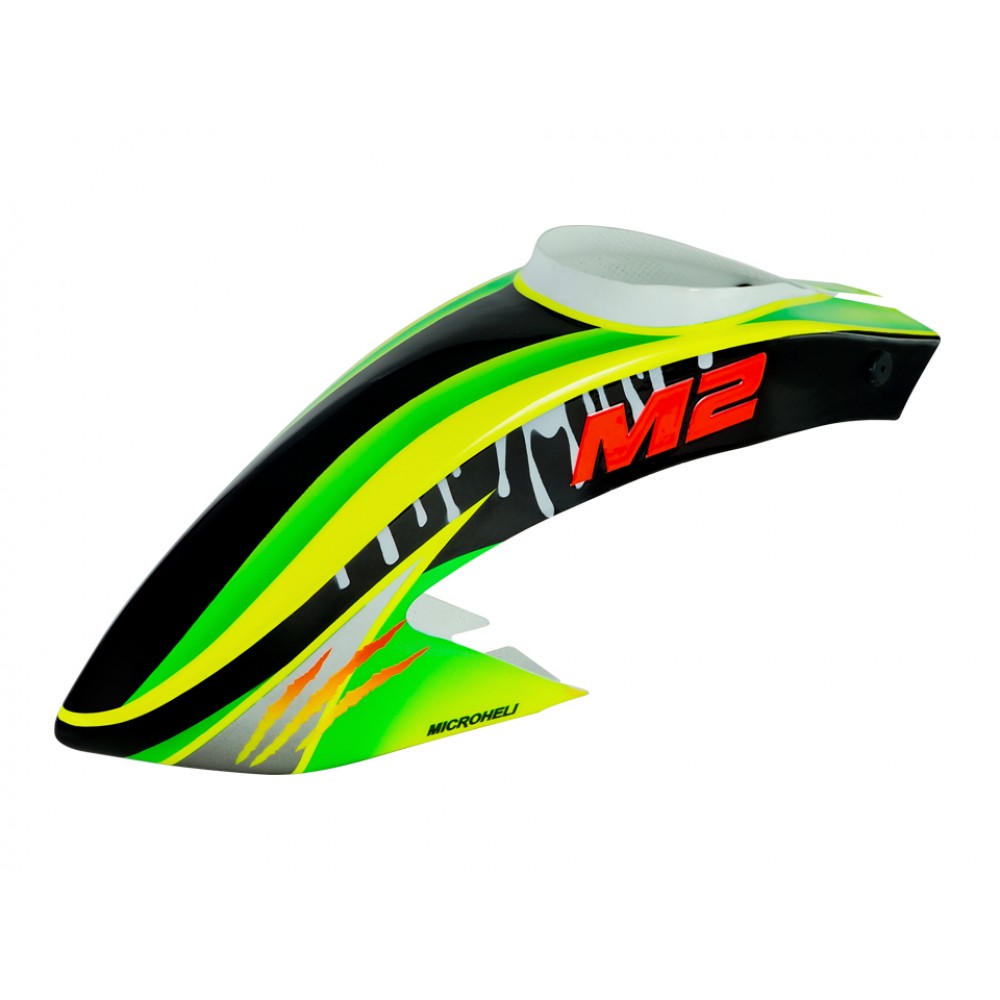 Airbrush Fiberglass Green Scratch Canopy - OMP Hobby M2 / EVO / MK2