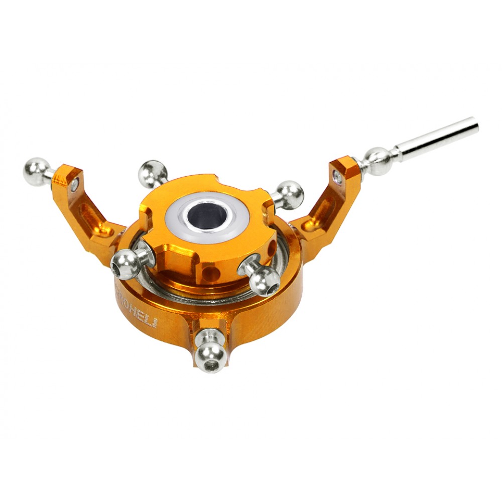 Precision CNC Aluminum Swashplate (GOLD) - OMP Hobby M2 EVO