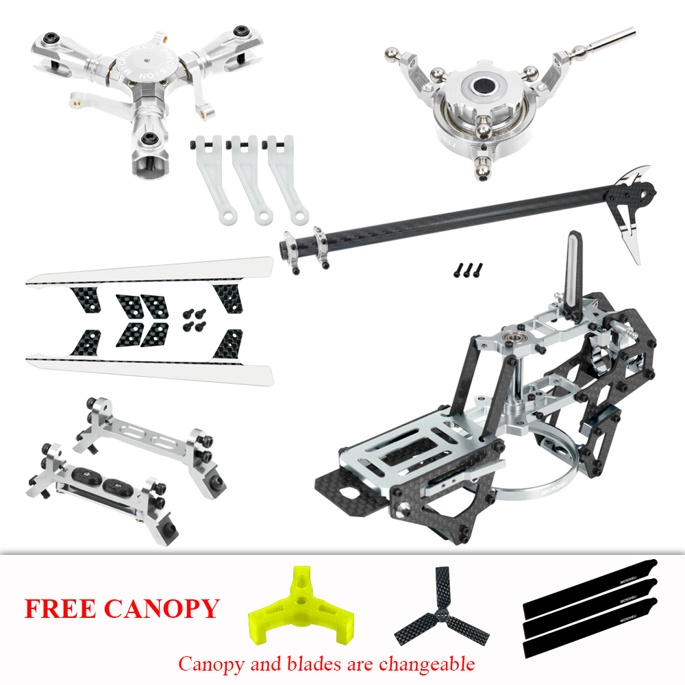 CNC Triple Blades Performance Package - OMP Hobby M2 V2 / EXP