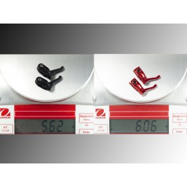 Aluminum Main Blade Grip w/ Thrust Bearing (RED) - OMP Hobby M2 V1/V2/EXP/EVO