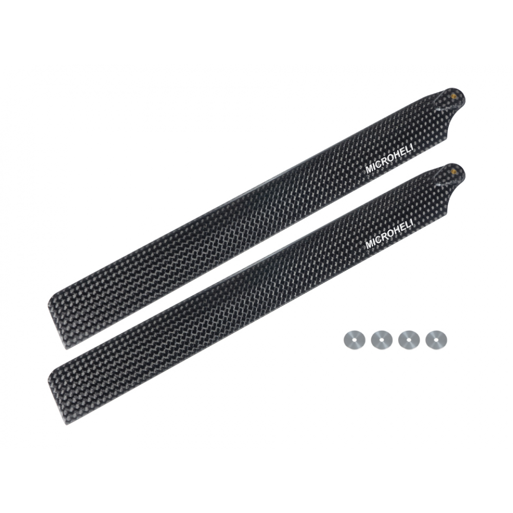 Carbon Fiber Main Blades 185mm - OMP Hobby M2 V2 / EXP