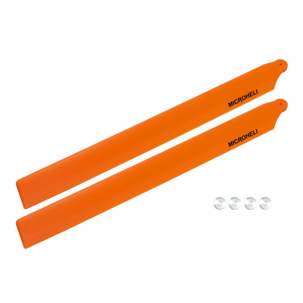 Plastic Main Blade 180mm (ORANGE) - OMP Hobby M2 V2 / EXP