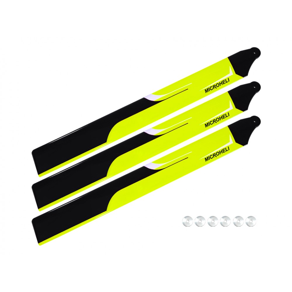 Carbon Plastic Triple Main Blade (For MH Triple Blade Conversion Set)
