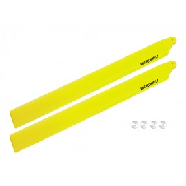 Plastic Main Blade 180mm (YELLOW) - OMP Hobby M2 V2 / EXP