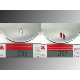 Aluminum Canopy Mount set (GOLD) - OMP Hobby M2 V1 / V2 / EXP / EVO / MK2