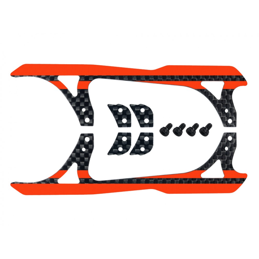 Carbon Fiber Landing Skids "A" Style (R) (for MH Landing Gear series)