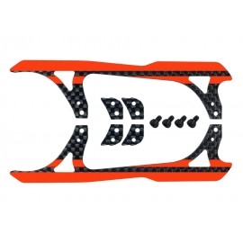 Carbon Fiber Landing Skids "A" Style (R) (for MH Landing Gear series)