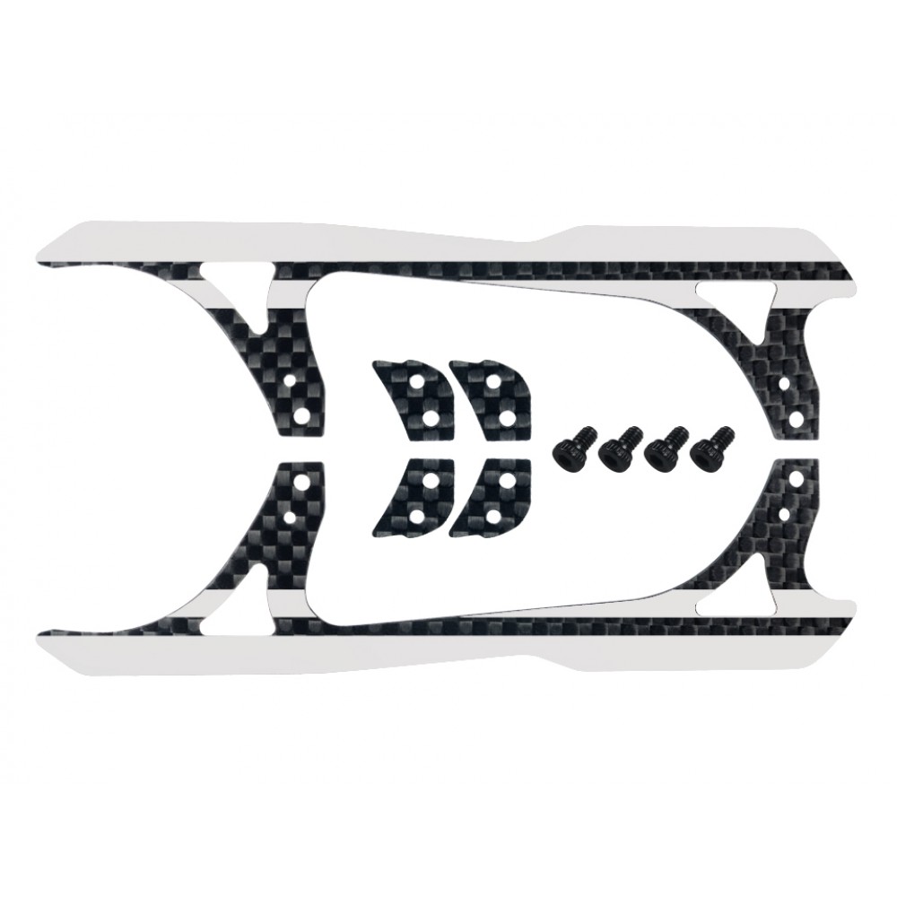 Carbon Fiber Landing Skids "A" Style (W) (for MH Landing Gear series)