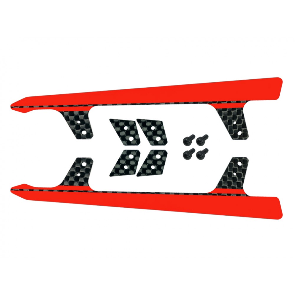 Low Profile Carbon Fiber Landing Skid "U" Style (R)(for MH Landing Gear series)