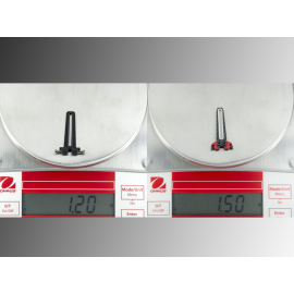 Carbon Fiber/Delrin Anti-Rotation Guide set - OMP Hobby M2 V1 / V2 / EXP / EVO / MK2