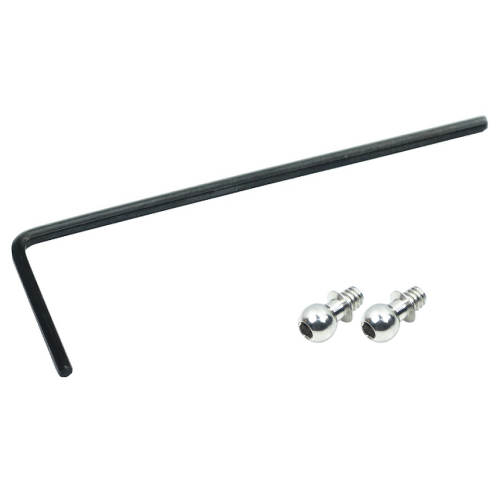 Precision CNC Steel Ball for MICROHELI swashplate OMP Hobby M2 V1/V2/EXP