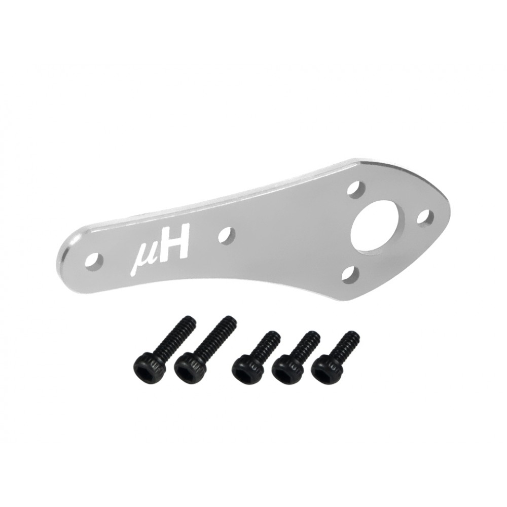 Aluminum Tail Motor Reinforcement Plate Set - OMP Hobby M2 V2 / EXP
