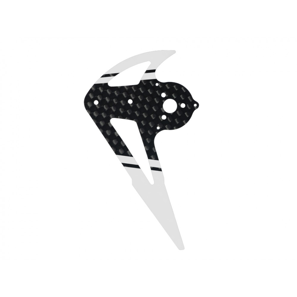 Carbon Fiber Vertical Fin (W)(for MH Tail Motor Mount w/ Fin Set)