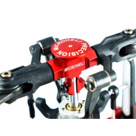 Precision CNC Aluminum Main Rotor Hub w/ Button (GOLD) - OMP Hobby M2 V1 / V2 / EXP